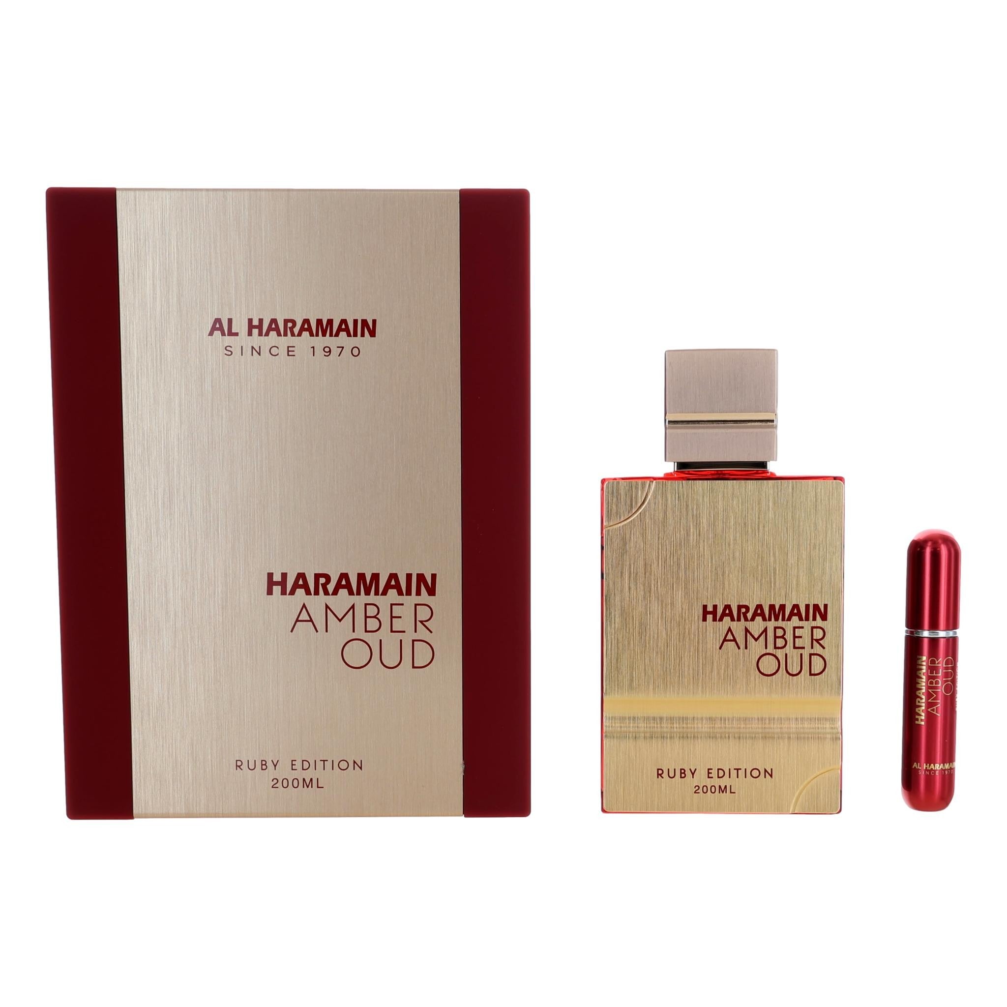 Photo of Amber Oud Ruby Edition by Al Haramain, 6.7 oz EDP Spray for Unisex